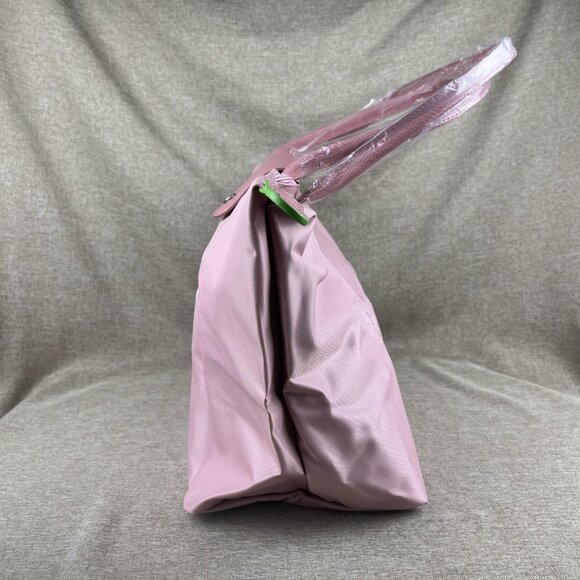 NWT Longchamp Le Pliage Original Large Shoulder Nylon Bag Tote Pink - Picture 6 of 10